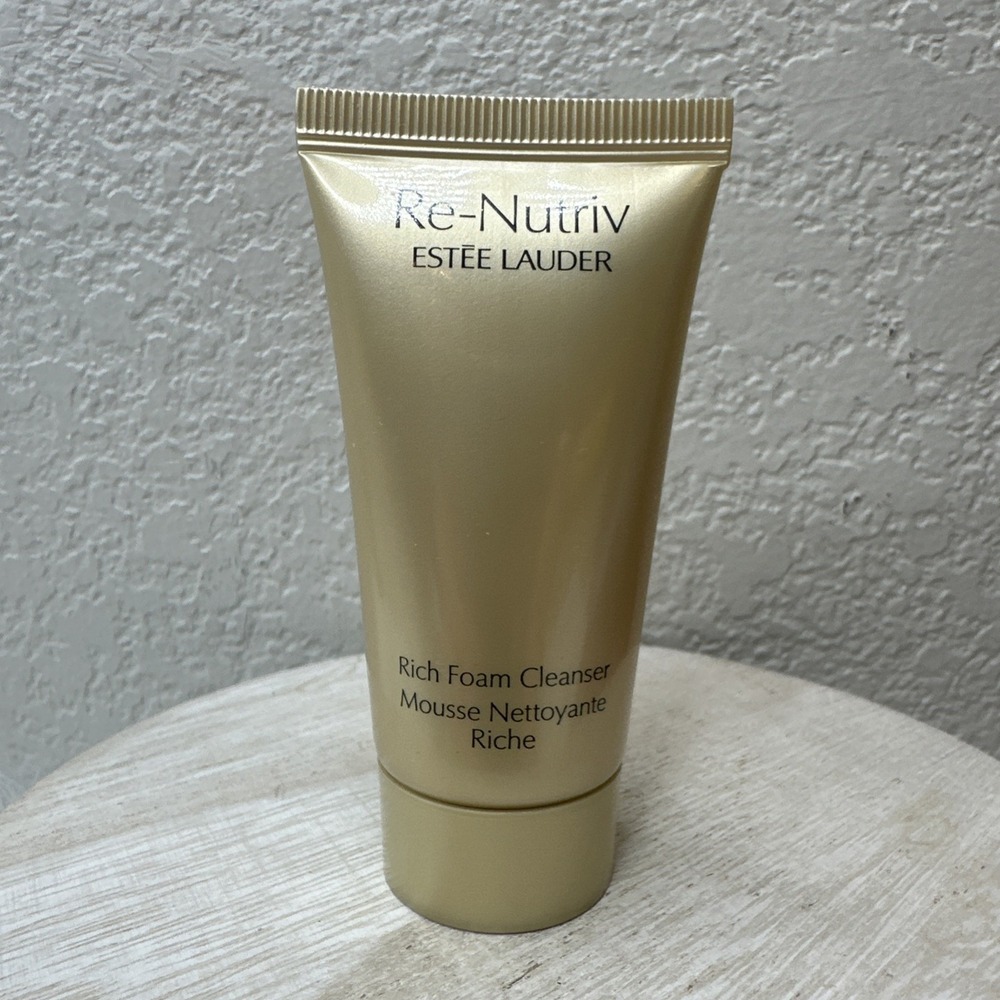 $13 🌙 Estee Lauder Travel‎ Re-Nutriv Rich Foam Cleanser 1oz NEW